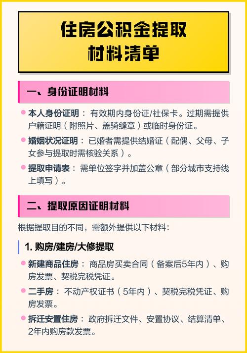公积金提取需要哪些材料_公积金提取材料需要什么资料